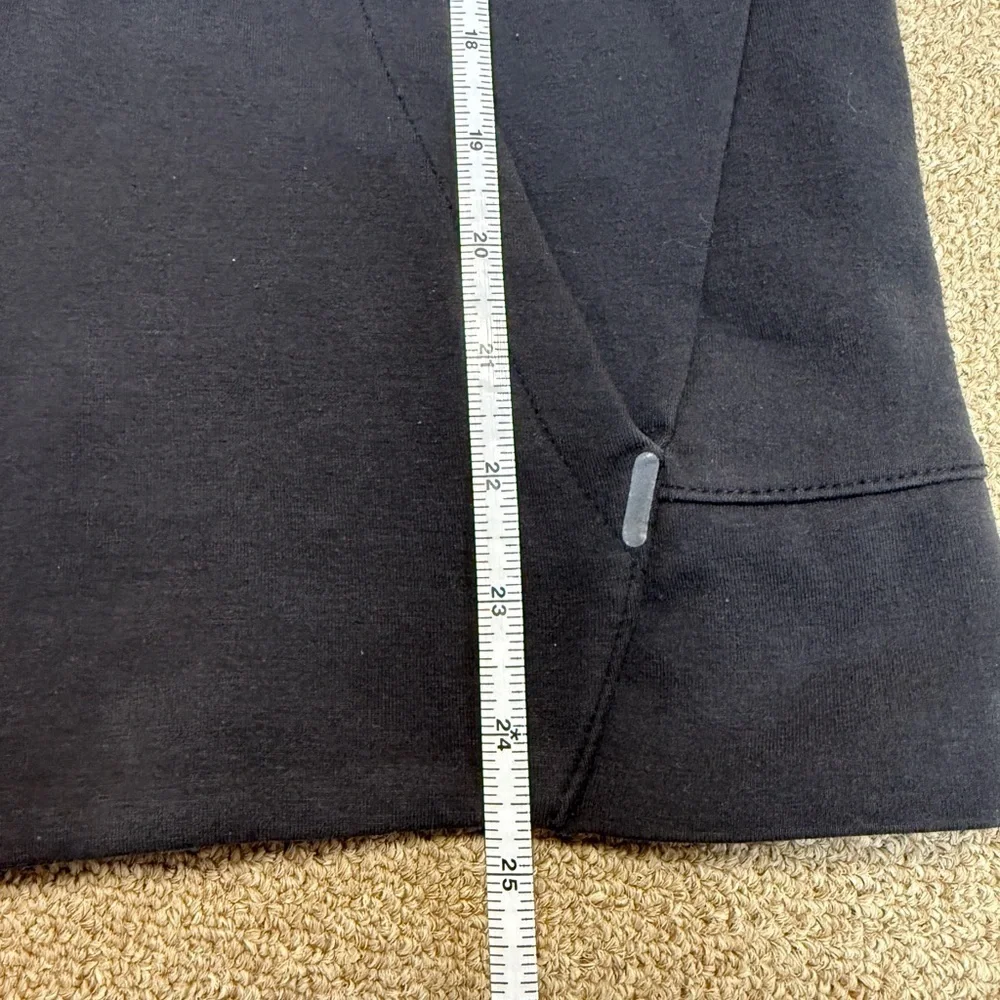 Old Navy: Men's Active Black Hooded Zip Up Sweatshirt, Size S